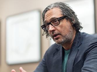 photograph of David Olusoga